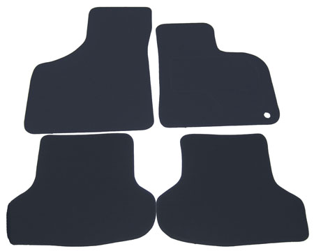 audi a4 02-05 tailored car mat set premium graphite